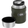 termoska na jidlo stainless king vojenska zelena