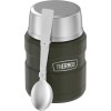 termoska na jidlo stainless king vojenska zelena