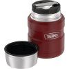 termoska na jidlo stainless king rustic red