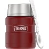 termoska na jidlo stainless king rustic red