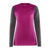 Dámské termo triko CRAFT Core Warm Baselayer Ls růžová (Velikost XXL)