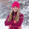 Dětská sportovní čepice PROGRESS TS Bne Kid růžová (Velikost UNI)