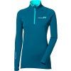 Dámská sportovní mikina PROGRESS Tispa zip Merino modrá (Velikost S)