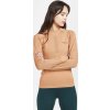 Dámské termo triko CRAFT Adv Warm Intensity Ls oranžová (Velikost XS)