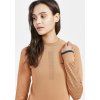Dámské termo triko CRAFT Adv Warm Intensity Ls oranžová (Velikost XS)