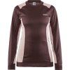 Dámský termo set CRAFT Core Dry Baselayer fialová (Velikost XS)