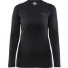 Dámský termo set CRAFT Core Warm Baselayer černá (Velikost XS)