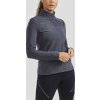 Dámský fleecový polorolák CRAFT Core Edge Thermal černá (Velikost XS)
