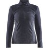 Dámský fleecový polorolák CRAFT Core Edge Thermal černá (Velikost XS)
