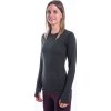 Dámské merino triko SENSOR Merino Bold anthracite gray (Velikost L, Barva šedá)
