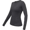 Dámské merino triko SENSOR Merino Bold anthracite gray (Velikost L, Barva šedá)
