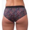 Dámské merino kalhotky SENSOR Merino Impress deep blue/origami (Velikost S, Barva modrá)