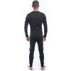 Pánské merino spodky SENSOR Merino Bold anthracite gray (Velikost XL, Barva šedá)