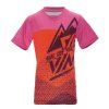 Dětský enduro dres SILVINI Denni oranžovorůžová (Velikost 122-128)