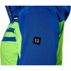 Dámská lyžařská bunda TRIMM Ilusion zelená/modrá (Velikost XS, Barva signal green/ jeans blue)