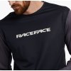 Pánský cyklistický dres RACE FACE Indy černý (Velikost XL, Barva černá)