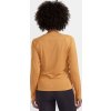 Dámské běžecké triko CRAFT Pro Trail Wind LS oranžové (Velikost XS)