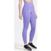 Dámské elastické kalhoty CRAFT Adv Essence High Waist fialové (Velikost XS)
