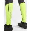 Pánské zateplené cyklistické kalhoty CRAFT Core Bike Subz Lumen Wind (C3) žluté (Velikost S)