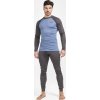 Pánské funkční triko CRAFT Core Warm Baselayer LS šedé (Velikost M)