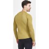 Pánské funkční triko CRAFT Core Dry Active Comfort LS hnědé (Velikost S)