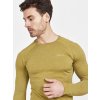 Pánské funkční triko CRAFT Core Dry Active Comfort LS hnědé (Velikost S)
