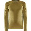 Pánské funkční triko CRAFT Core Dry Active Comfort LS hnědé (Velikost S)