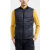 Pánská prošívaná vesta CRAFT Core Light Padded černá (Velikost XS)