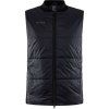 Pánská prošívaná vesta CRAFT Core Light Padded černá (Velikost XS)