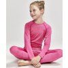 Dětské funkční spodky CRAFT Core Dry Active Comfort Junior růžové (Velikost 134)