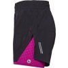 Dámské běžecké šortky PROGRESS Carrera Shorts 2v1 černé (Velikost S)