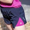 Dámské běžecké šortky PROGRESS Carrera Shorts 2v1 černé (Velikost S)