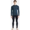 Pánské funkční triko CRAFT Adv Warm Intensity Ls zelené (Velikost S)