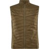 Pánská zateplená vesta CRAFT Adv Essence Warm hnědá (Velikost XS)