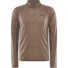Pánské triko merino CRAFT Adv Subz Wool Ls 2 hnědé (Velikost S)
