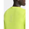 Pánské ultralehké běžecké triko CRAFT Pro Hypervent Ls Wind Top žluté (Velikost S)