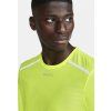 Pánské ultralehké běžecké triko CRAFT Pro Hypervent Ls Wind Top žluté (Velikost S)