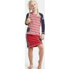 Dívčí plavecká sukně DIDRIKSONS Coral červená (Velikost 80)