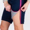 Dámské zateplené šortky NORTHFINDER Shirley modré (VELIKOST 2XL)