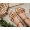 barefoot sandale be lenka summer brown 21 21850
