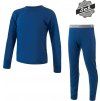 Dětský merino set SENSOR Air modrý (Barva modrá, Velikost 90)