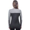 Dámské merino triko SENSOR Bold šedé (Velikost XXL, Barva šedá)
