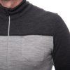 Pánské merino triko SENSOR Bold šedé (Velikost M, Barva šedá)