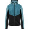 Dámská outdoorová bunda VIKING Creek Hoodie tyrkysovočerná (Velikost XS)