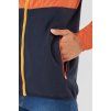 Pánská outdoorová bunda VIKING Creek Hoodie oranžovomodrá (Velikost S)