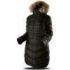 Dámský zimní kabát TRIMM Dora deep khaki (Velikost XS, Barva deep khaki)