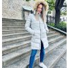 Dámský zimní kabát TRIMM Dora light grey (Velikost XS, Barva light grey)