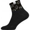Ponožky ELEVEN Huba Skullies Black (Velikost L (42-44))