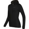 Dámská merino mikina PROGRESS Tispa Hoody černá (Velikost S)
