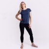 Dámské 7/8 legíny PROGRESS Zora černé (Velikost M)